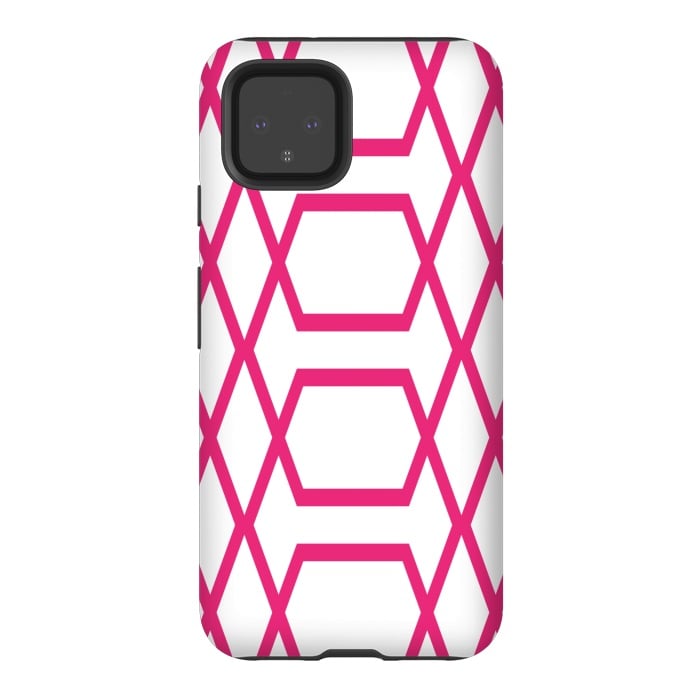Pixel 4 StrongFit Pink Graphic by Martina