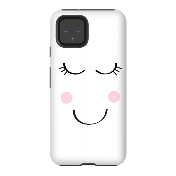 Pixel 4 StrongFit Cute smile by Martina