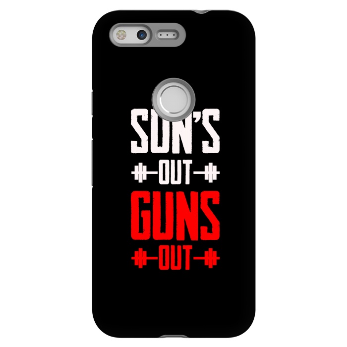 Pixel StrongFit suns out guns out by TMSarts