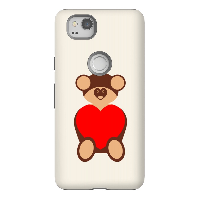 Pixel 2 StrongFit valentine daddy bear by TMSarts