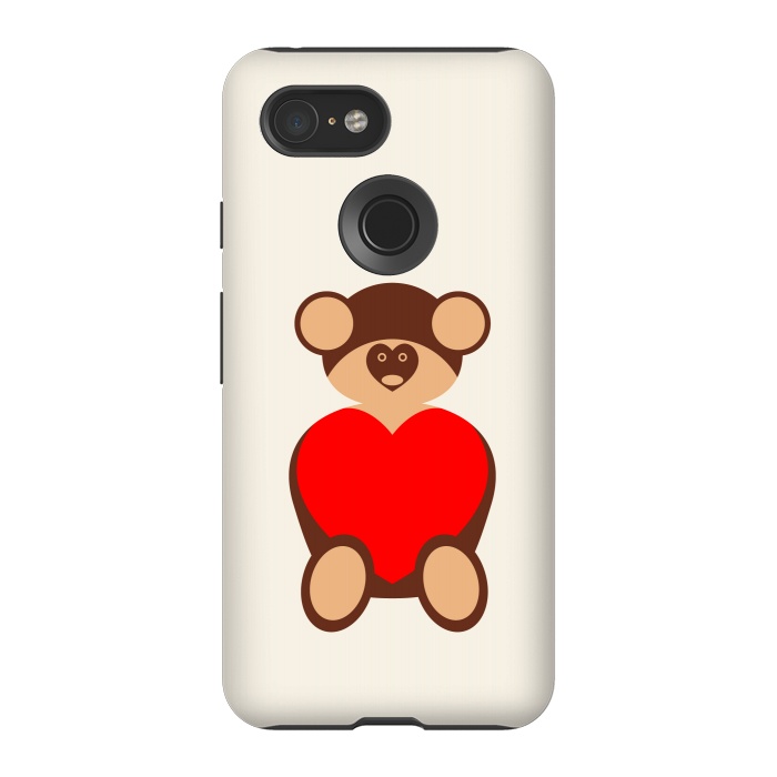 Pixel 3 StrongFit valentine daddy bear by TMSarts