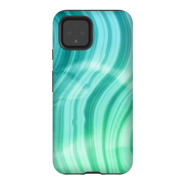 Pixel 4 StrongFit Mermaid Ocean Marble Waves  by  Utart