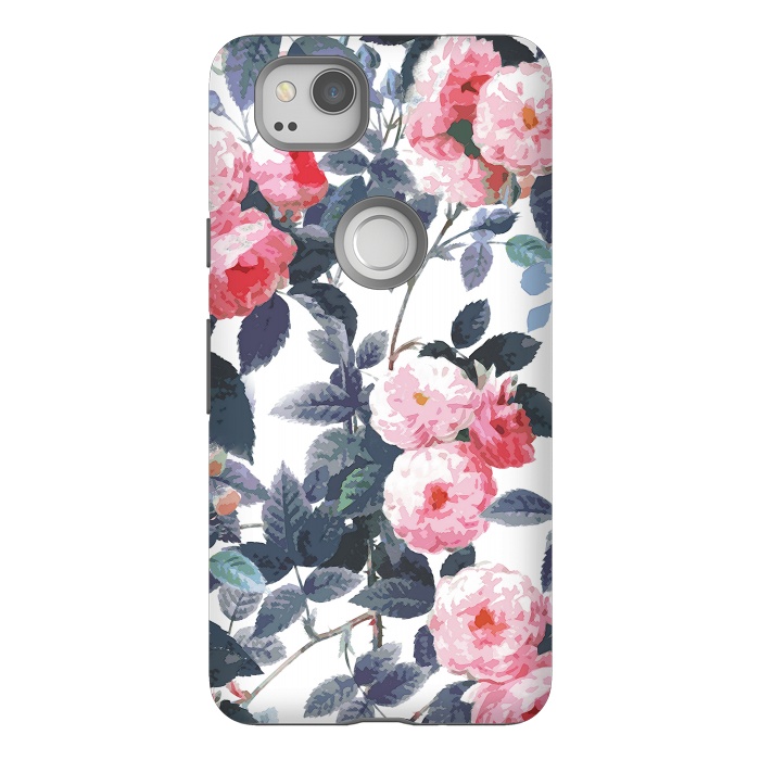 Pixel 2 StrongFit Vintage romantic roses by Oana 