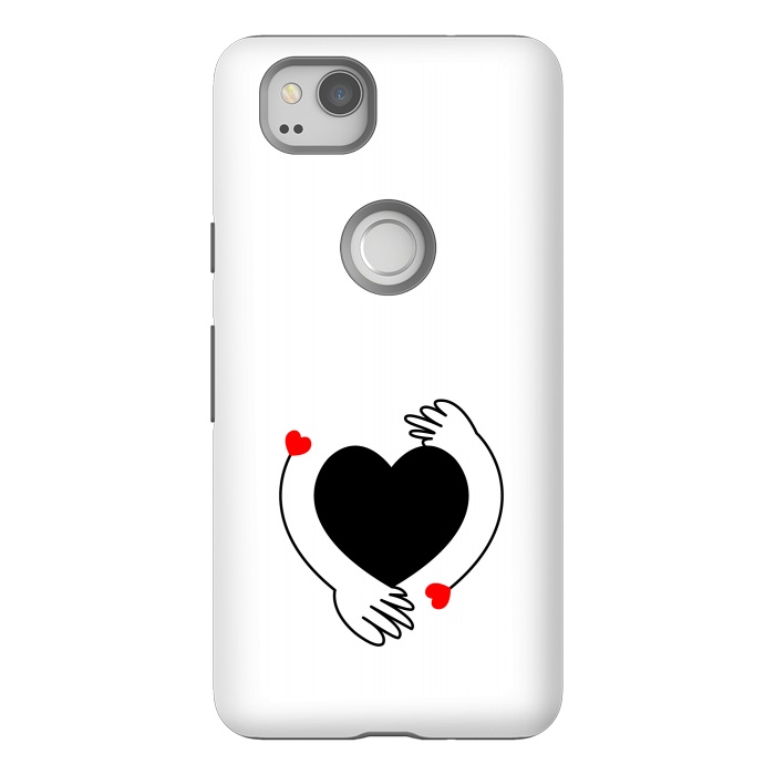 Pixel 2 StrongFit love hands by TMSarts
