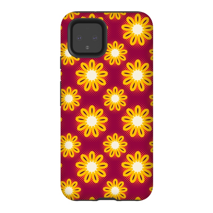 Pixel 4 StrongFit sunflower by TMSarts