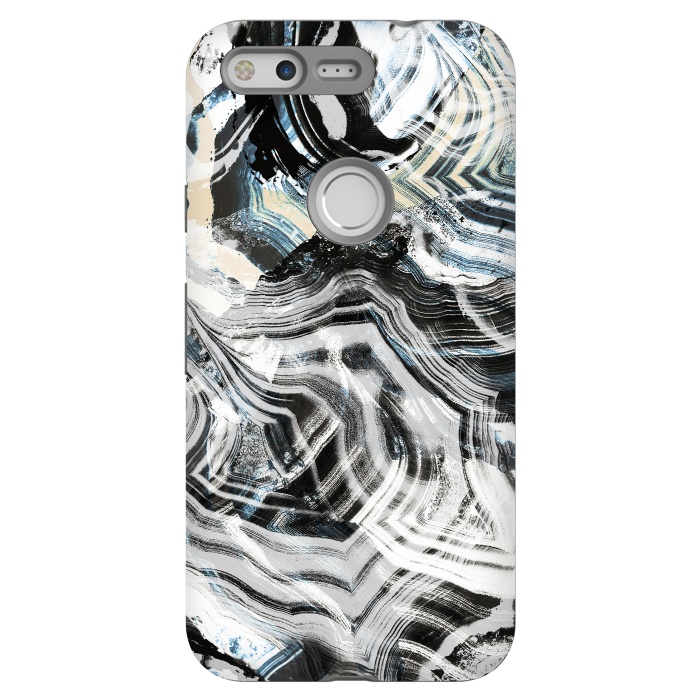 Pixel StrongFit Brushed contrasted marble by Oana 