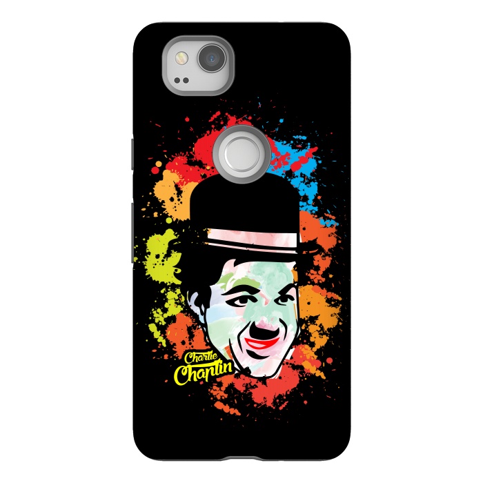 Pixel 2 StrongFit charlie chaplin by TMSarts