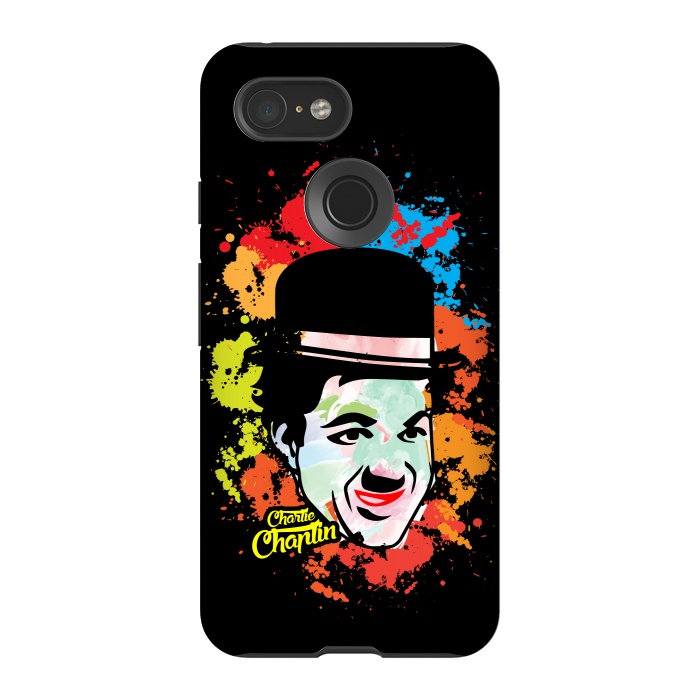 Pixel 3 StrongFit charlie chaplin by TMSarts