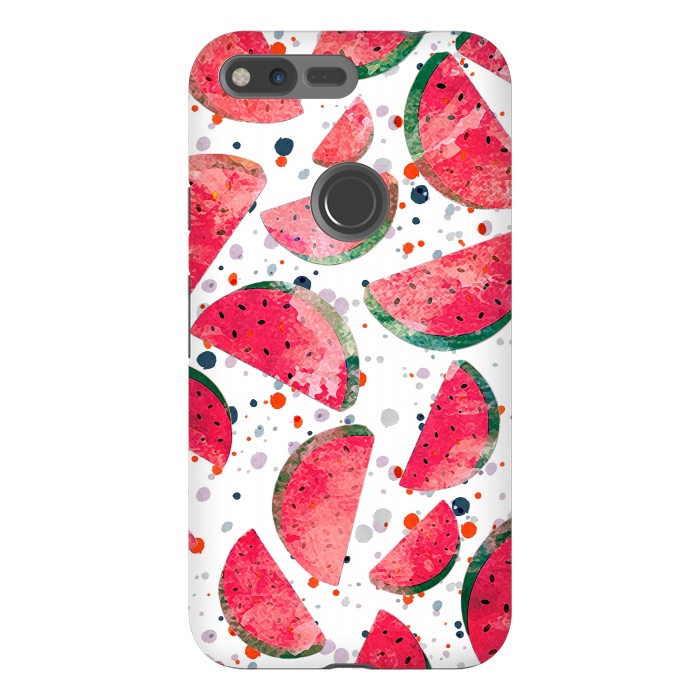 Pixel XL StrongFit Splattered watermelons by Oana 