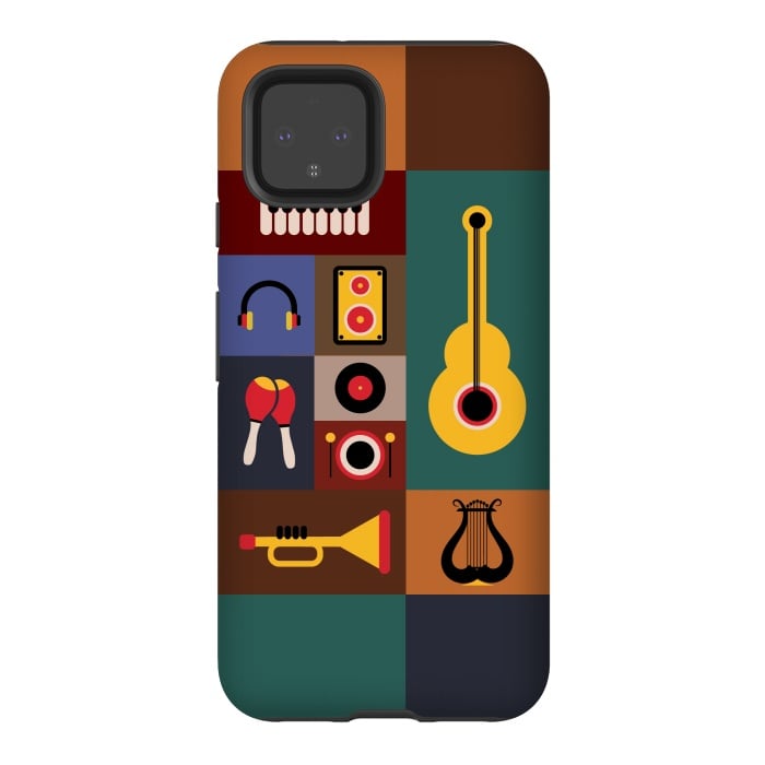 Pixel 4 StrongFit musical instruments by TMSarts