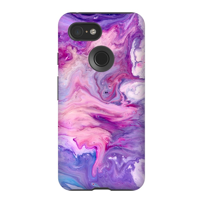 Pixel 3 StrongFit Marble Design I by ArtsCase
