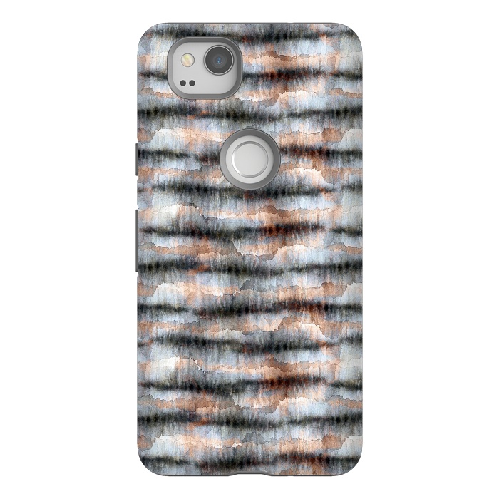 Pixel 2 StrongFit Marble Stone Layers by Ninola Design