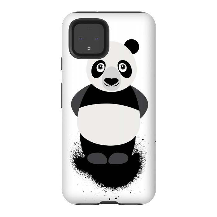 Pixel 4 StrongFit standing panda by TMSarts