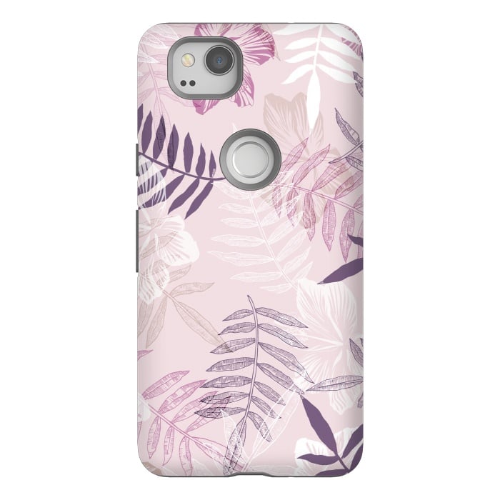 Pixel 2 StrongFit Tropical Pink Dreams by Rose Halsey