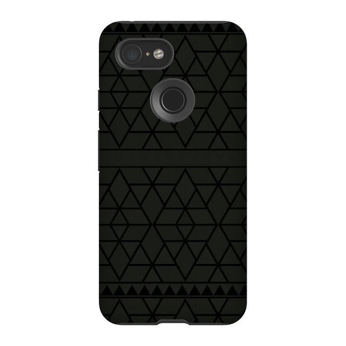 Pixel 3 StrongFit dark triangle by TMSarts