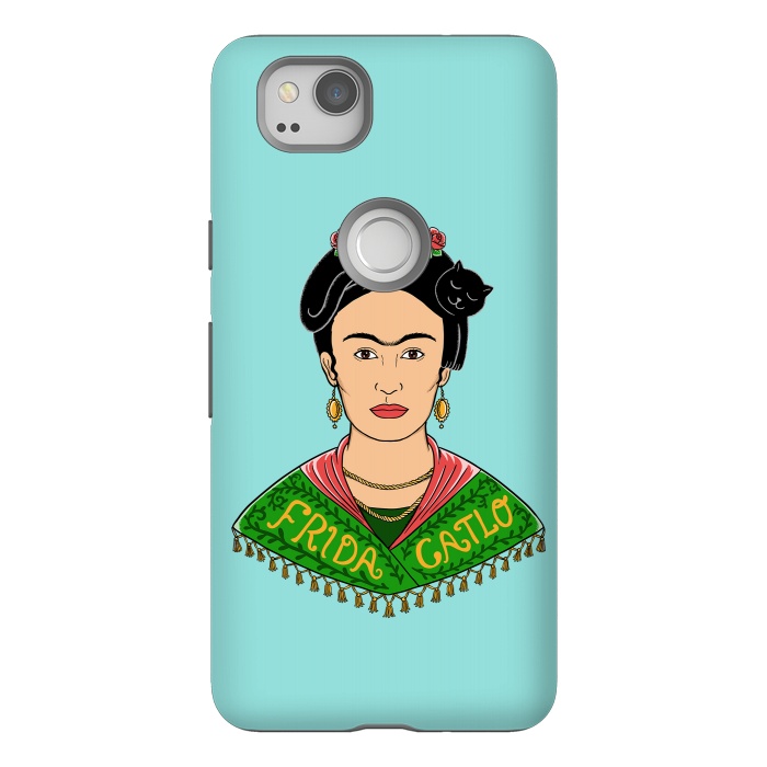 Pixel 2 StrongFit Frida Catlo by Coffee Man