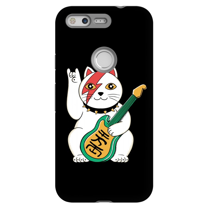 Pixel StrongFit Lucky Cat Black by Coffee Man