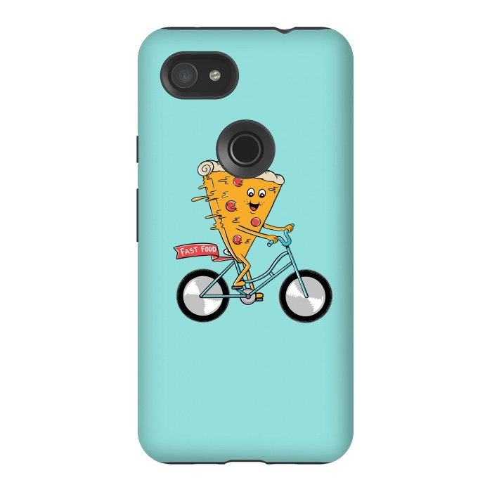 Pixel 3AXL StrongFit Pizza Fast Food by Coffee Man