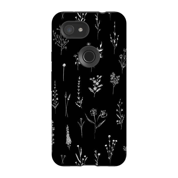 Pixel 3A StrongFit Wildflowers Pattern by Anis Illustration