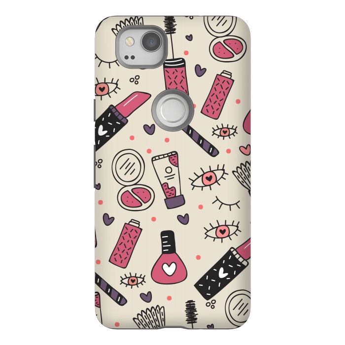 Pixel 2 StrongFit Fashionable Girls In Summer by ArtsCase