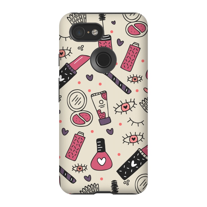 Pixel 3 StrongFit Fashionable Girls In Summer by ArtsCase