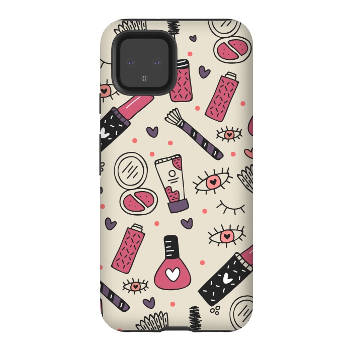Pixel 4 StrongFit Fashionable Girls In Summer by ArtsCase