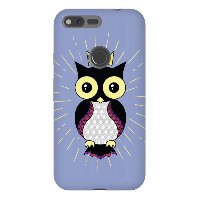 Pixel XL StrongFit All seeing owl by Laura Nagel