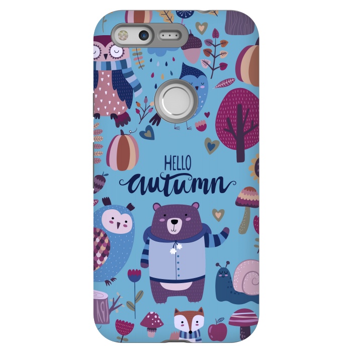 Pixel StrongFit Autumn In Cold Colors by ArtsCase