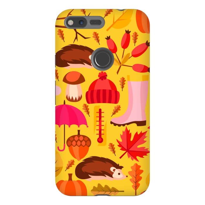 Pixel XL StrongFit Autumn Animals And Fruits by ArtsCase