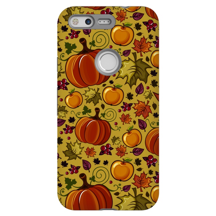 Pixel StrongFit Pumpkin, Autumn Rich Pumpkin by ArtsCase