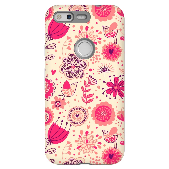 Pixel StrongFit Romantic Flowers In Spring by ArtsCase