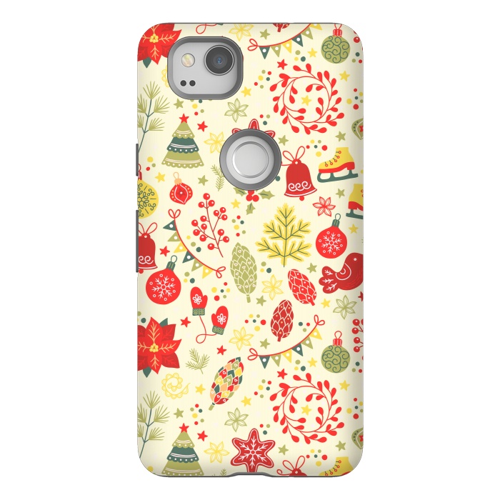 Pixel 2 StrongFit Beautiful bells for christmas by ArtsCase