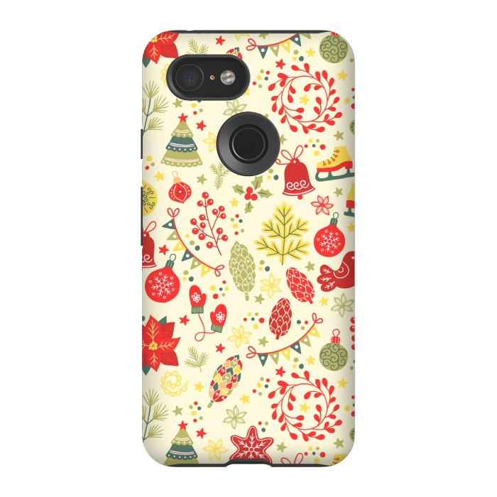 Pixel 3 StrongFit Beautiful bells for christmas by ArtsCase