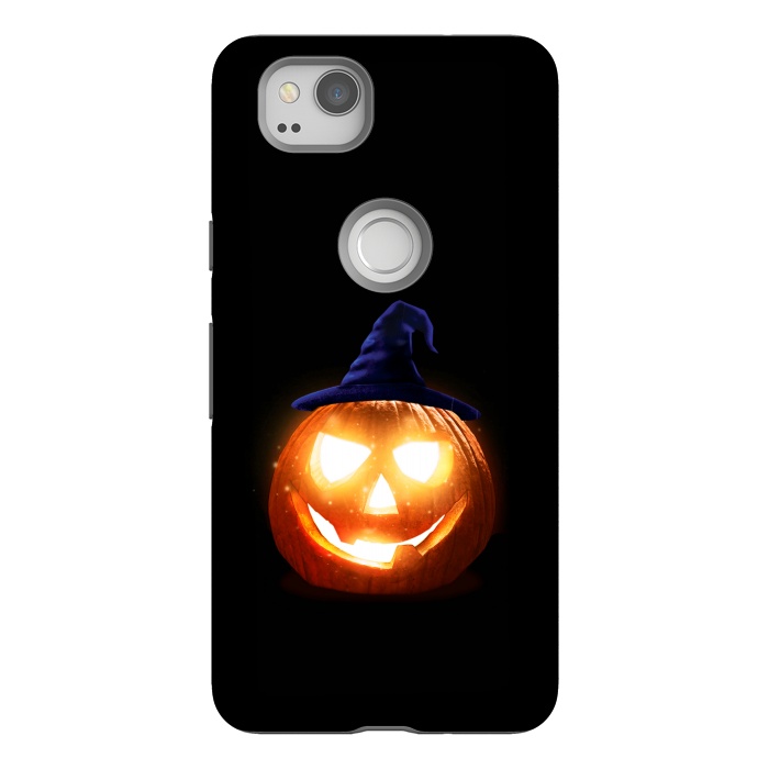 Pixel 2 StrongFit halloween pumpkin by haroulita