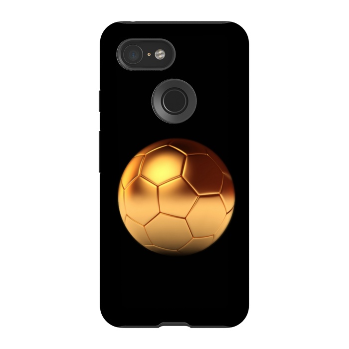 Pixel 3 StrongFit gold ball  by haroulita