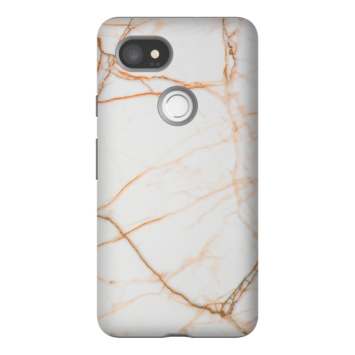 Pixel 2XL StrongFit Gold marble by Winston
