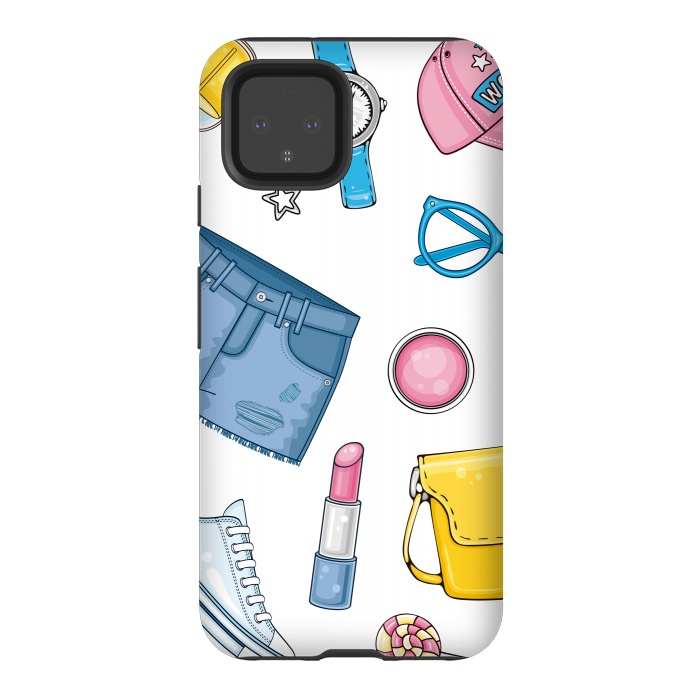 Pixel 4 StrongFit For Summer Fashion Woman by ArtsCase