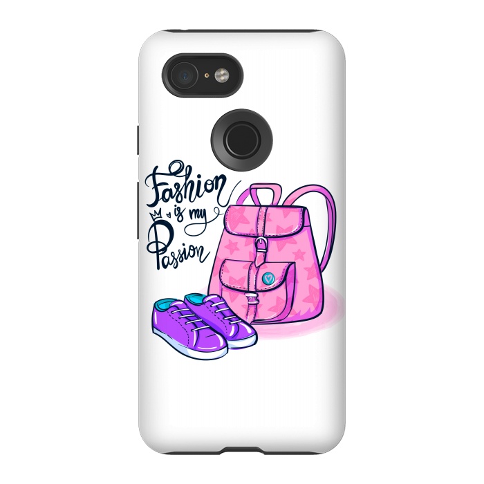Pixel 3 StrongFit Fashion is my passion by ArtsCase
