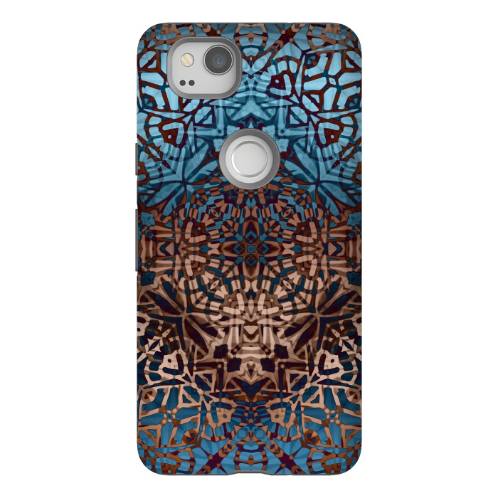 Pixel 2 StrongFit Ethnic Tribal Pattern G329 by Medusa GraphicArt