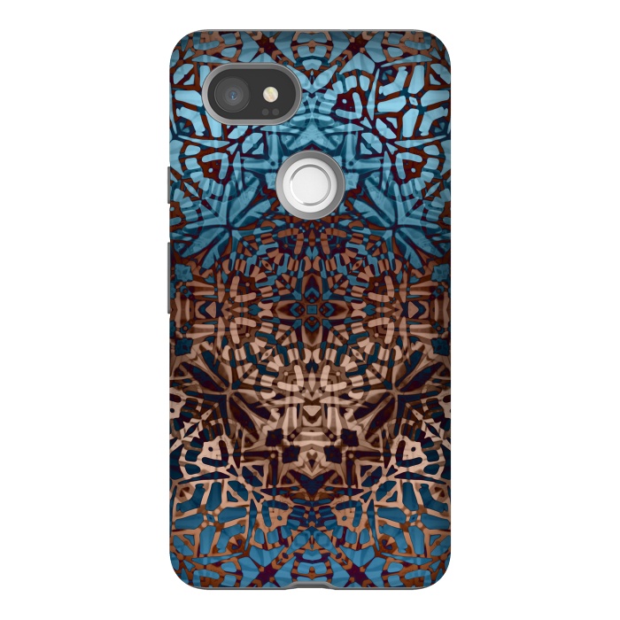 Pixel 2XL StrongFit Ethnic Tribal Pattern G329 by Medusa GraphicArt