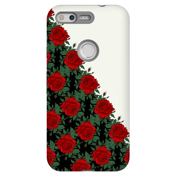 Pixel StrongFit Red roses pattern by Jms