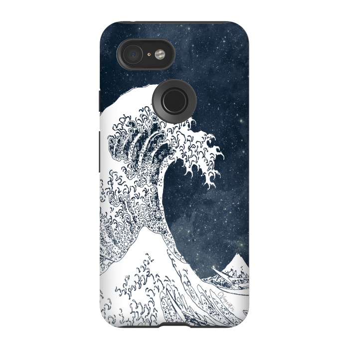 Pixel 3 StrongFit The Great Wave of a Star System by ''CVogiatzi.