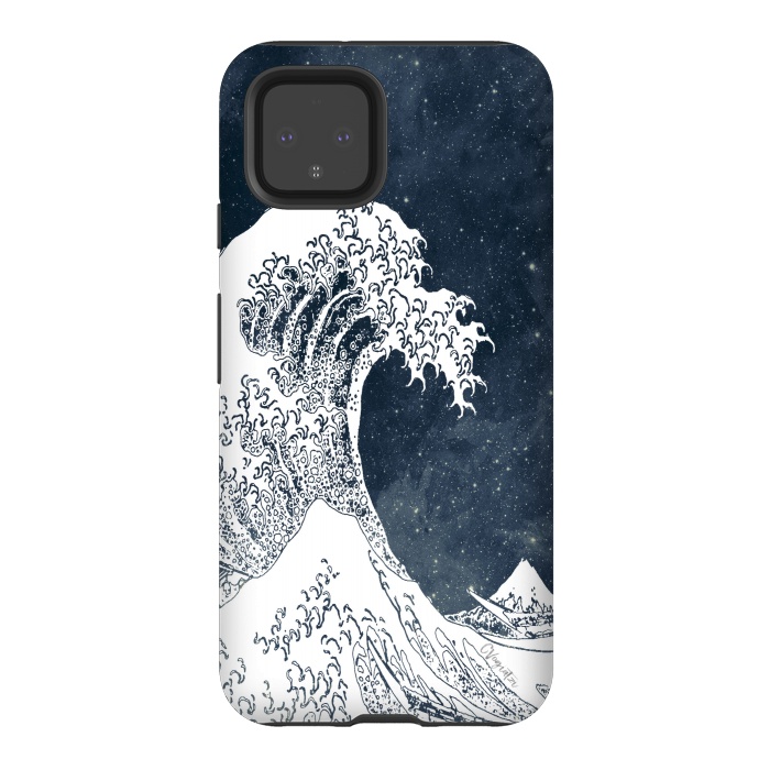 Pixel 4 StrongFit The Great Wave of a Star System by ''CVogiatzi.