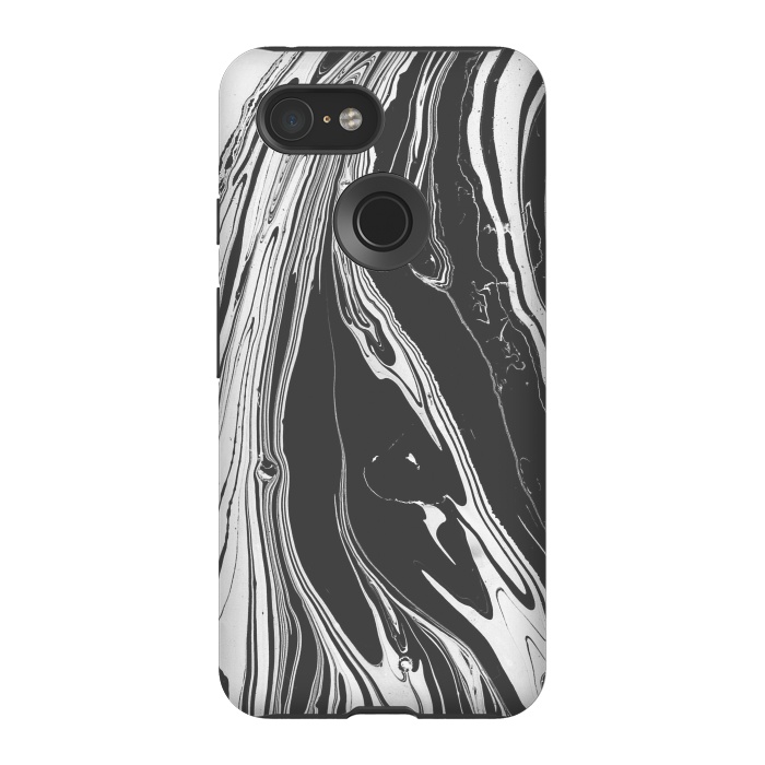 Pixel 3 StrongFit bw marble x by haroulita