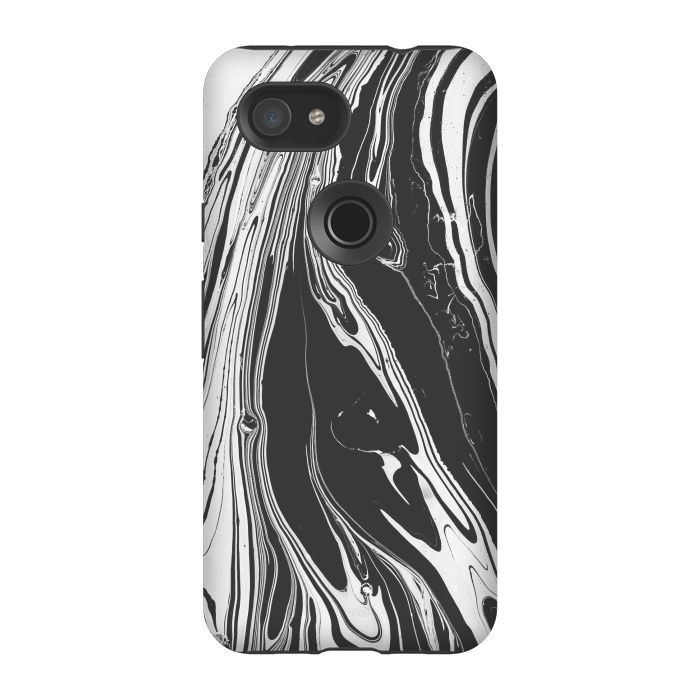 Pixel 3A StrongFit bw marble x by haroulita