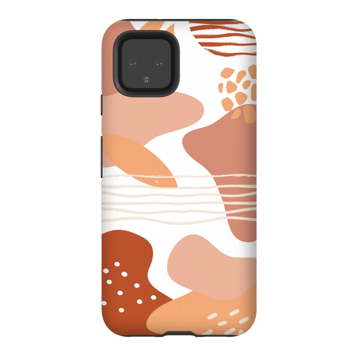 Pixel 4 StrongFit Terracotta earth by Martina
