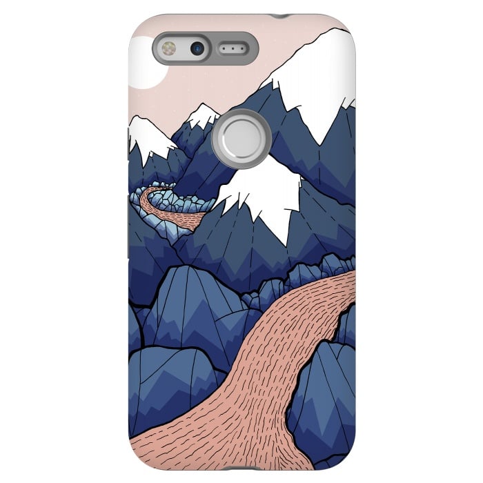 Pixel StrongFit The twisting river in the mountains by Steve Wade (Swade)