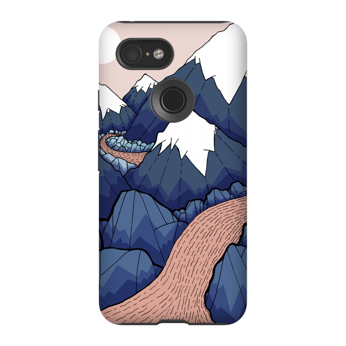 Pixel 3 StrongFit The twisting river in the mountains by Steve Wade (Swade)