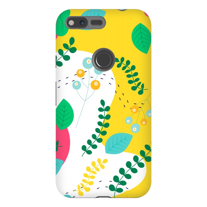 Pixel XL StrongFit ABSTRACT FLORAL PATTERN 3  by MALLIKA