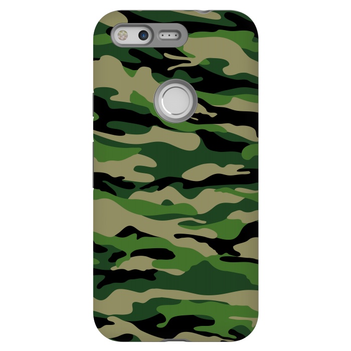 Pixel StrongFit GREEN CAMOUFLAGE PATTERN by MALLIKA